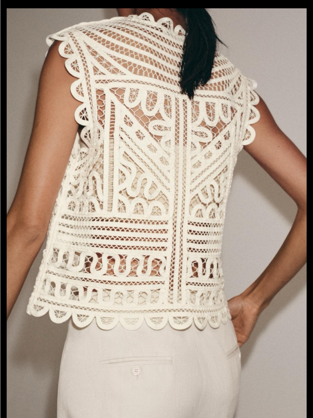 NWT 2026 ZARA CROCHET TOP - Picture 1 of 3